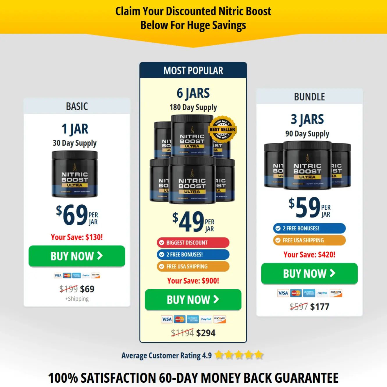 Nitric Boost Buy